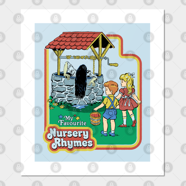 My Favourite Nursery Rhymes Funny Posters and Art Prints TeePublic